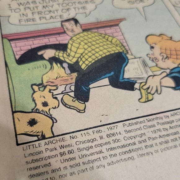 Vintage Comics Little Archie 1977 Sad Sack 1973 worn Old Comic Book - Picture 9 of 14